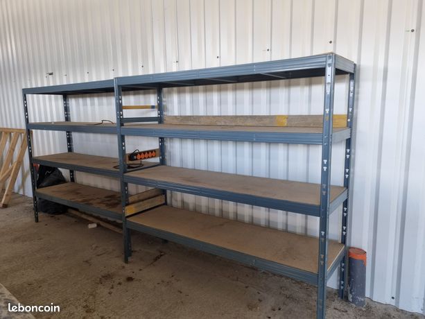 étagère d'atelier charge lourde 200/60/h185