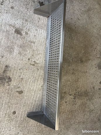 Étagère inox
