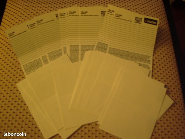 Etiquettes pour cassette 8mm imation