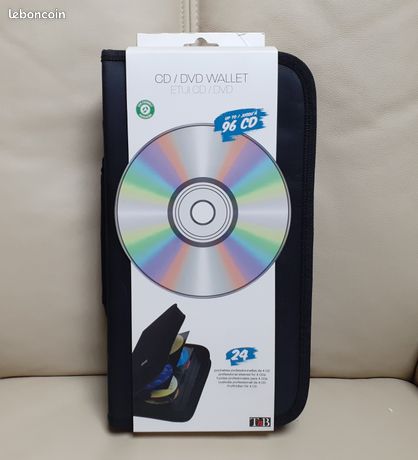 Etui de rangement pour 96 CD / DVD