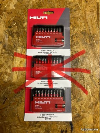 Étui HILTI embouts de vissage