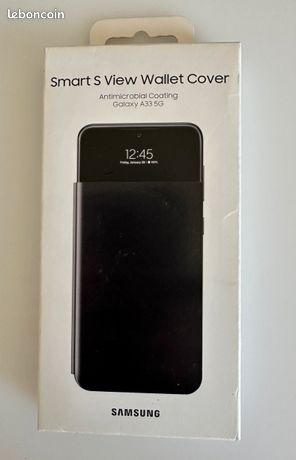 📱 Étui Smart S View Samsung Galaxy A33 5G Noir