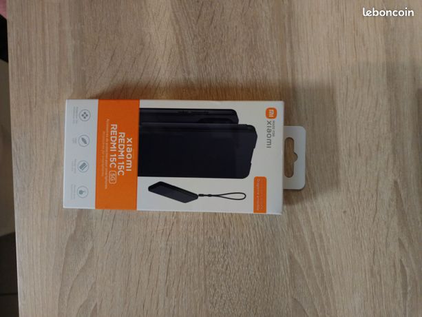 Étui portefeuille pour Xiaomi Redmi 15c