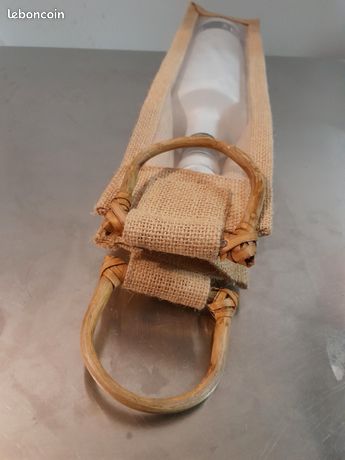 Etuis toile jute pour bouteille / ou unité