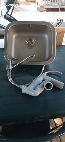 évier acier inoxydable