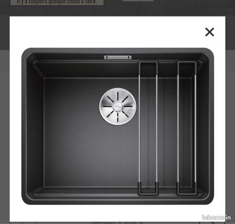 Évier Blanco Etagon 500F Anthracite