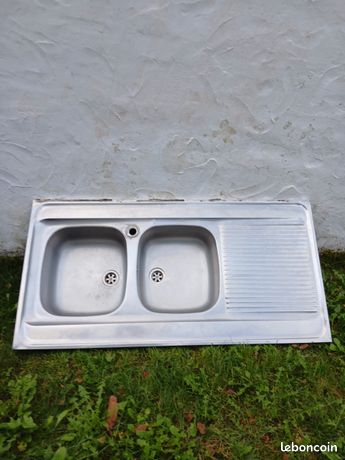Évier inox