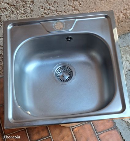 Évier inox