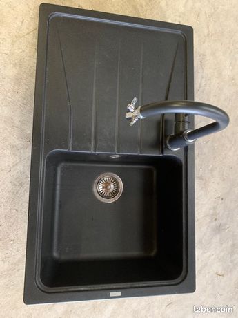 Evier +mitigeur blanco