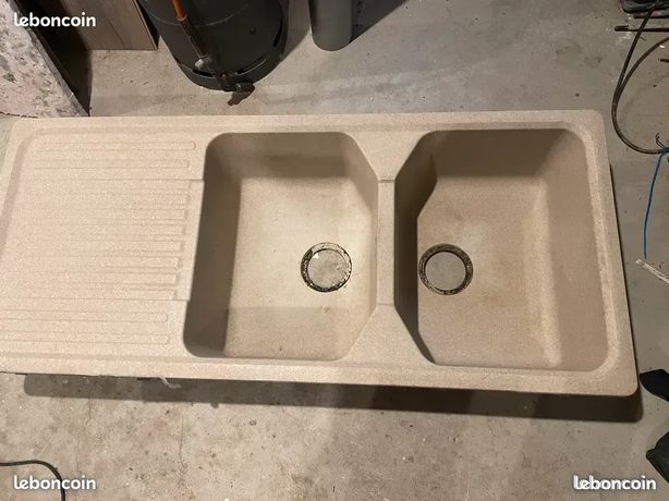Évier double bac cuisine