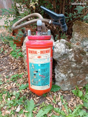 Extincteur vintage