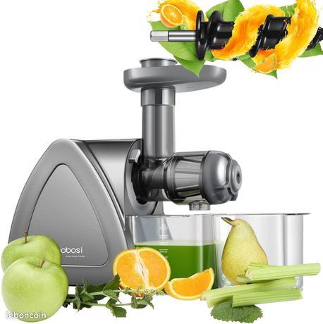 Extracteur de Jus Fruits Légumes Aobosi Sans BPA Moteur Silencieux