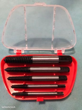 Extracteurs de vis boulons goujons cassés ou endommagés