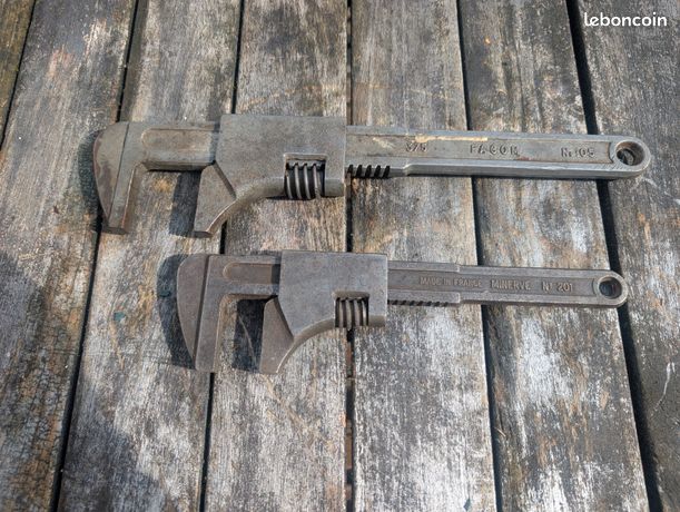 Facom clé à crémaillère n° 105 minerve n°201