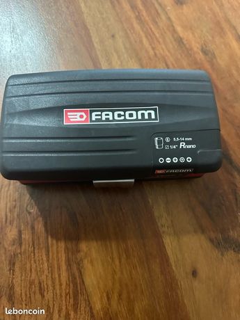FACOM - Coffret RNANO neuf 38 pièces douilles 6 Pans 1/4"