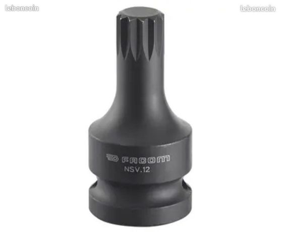 FACOM NSV.6 Douille impact 1/2" XZN mâle 5.97mm Vendeur Pro
