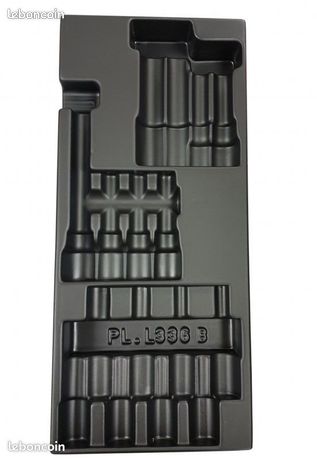 FACOM PL.L336B PLATEAU EN PLASTIQUE POUR JEU DE DOUILLES POUR TOURNEVIS À TÊTE CYLINDRIQUE MOD.SHPB (VIDE) Vendeur Pro