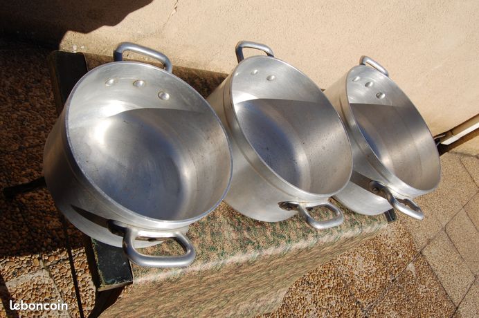 Faitout Bourgeat complets