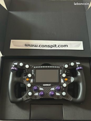 Fanatec Conspit Volant Max 01 +QR conspit