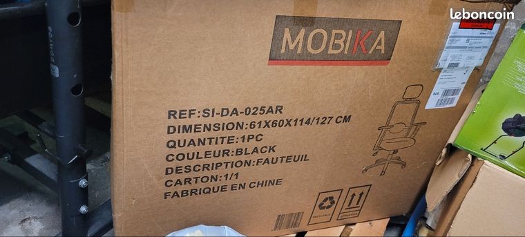 Fauteuil de burea neuf MOBIKA