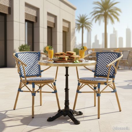 Fauteuil de Restaurant Brasserie Mobilier pro chr table chaise