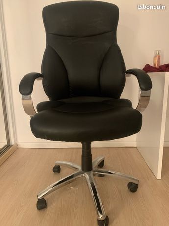 Fauteuil pro pivotant en cuir
