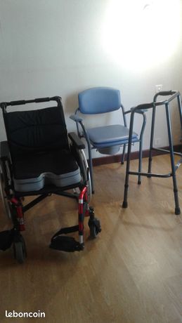 Fauteuil roulant deambuateur chaisse