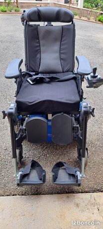 Fauteuil roulant électrique INVACARELARGEUR 43 CM ASSISE ET DOSSIER ELECTRIQUE, ASSISE INCLINABLE, C