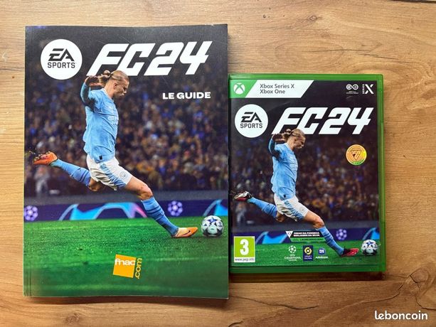 FC24 + Guide collector 145 pages Xbox One / Series X Comme neuf