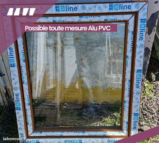 Fenetre 1vantail en pvc 480/460