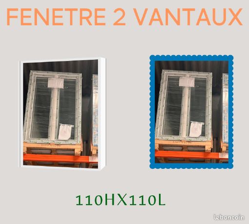 Fenêtre 2 vantaux PVC