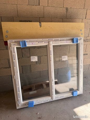 Fenêtre 2 vantaux + volet roulant somfy