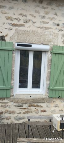 Fenêtre 2 ventaux PVC blanc neuve