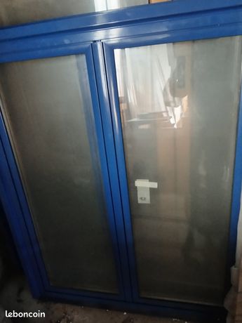 Fenêtre double vitrage aluminium 127/105 et 120/128