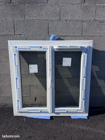 Fenêtre neuve 2 vantaux rénovation 1105x 1080