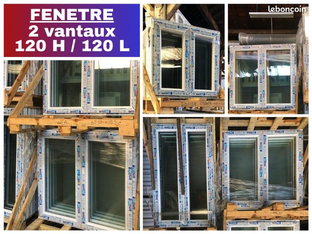 Fenêtre PVC 120x120 pour projet de rénovation