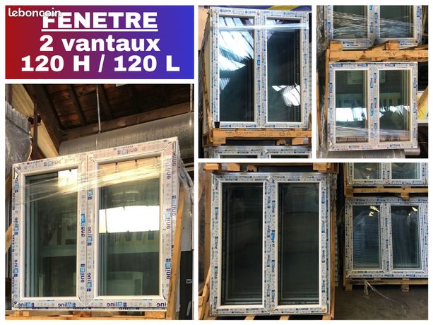 Fenêtre PVC 2 ouvrants