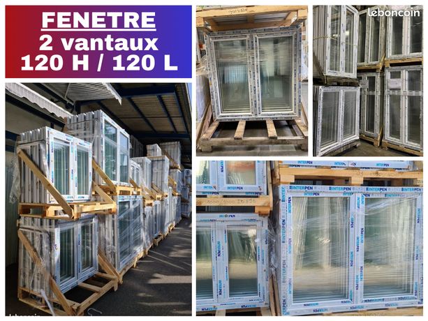 Fenêtre PVC à double vitrage