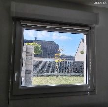 Fenêtre PVC bicolore 1 vantail oscillo battant