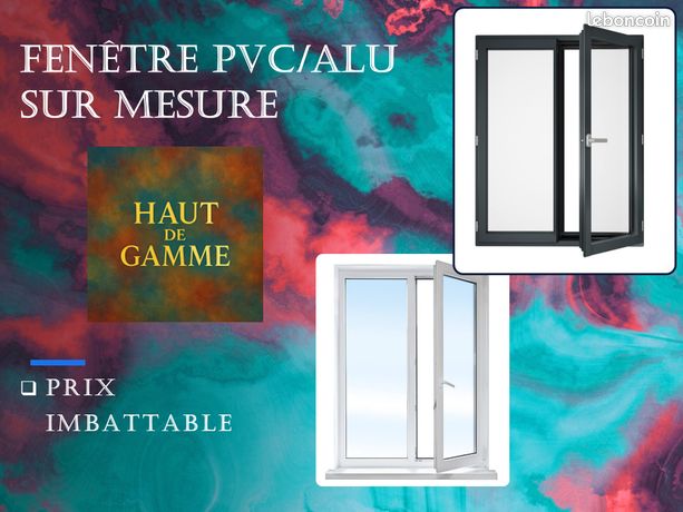 Fenêtre PVC blanc usine