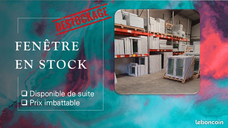 Fenêtre PVC blanche – Produit prêt à l’emploi