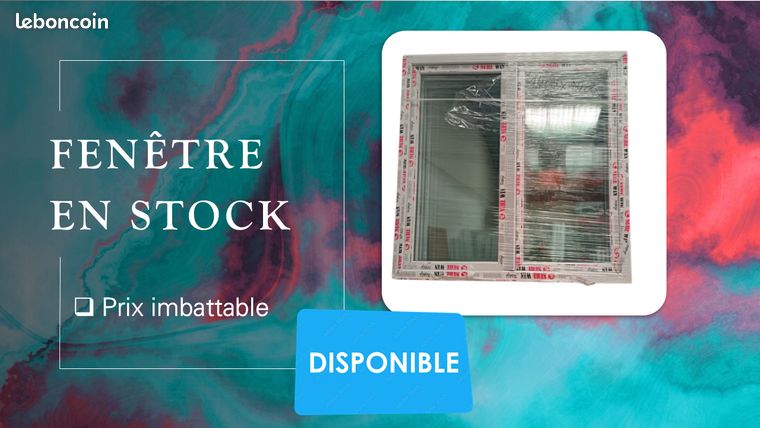 Fenêtre PVC pratique et solide