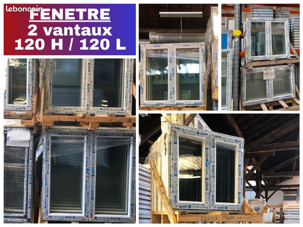 Fenêtre PVC sur mesure Fenêtre PVC double vitrage 4/16/4 isolante