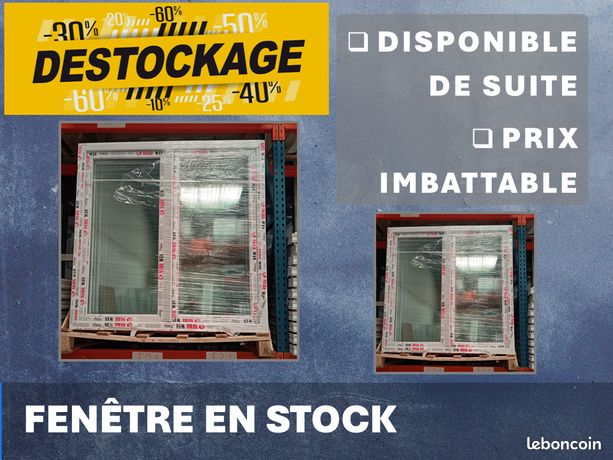 Fenêtre PVC Uw 1.3 solide et fiable