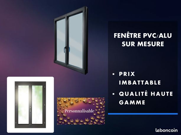 Fenêtres alu & PVC design sur commande