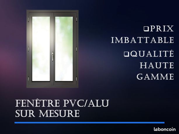 Fenêtres PVC couleurs au choix