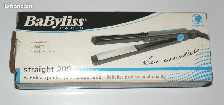 Fer à lisser Babyliss straight 200 servi 1 fois