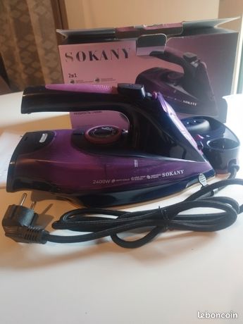 Fer a repasser Vapeur Sokany sans fil