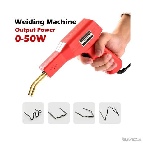 Fer à souder plastique réparation pare-chocs & PVC rapide & solide