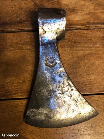 Fer de hache forgé de 1926 estampillé Talabot